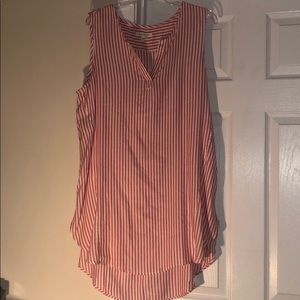 Red & White Striped Tunic ‼️